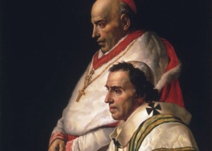 Pope Pius VII and Cardinal Caprara, by Jacques-Louis David